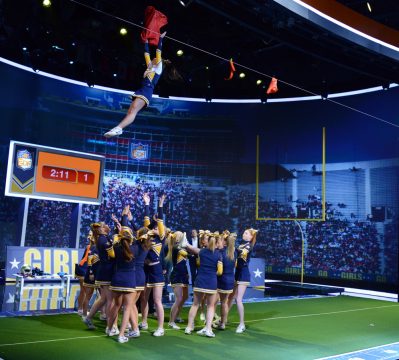 Letzte Ausgabe von "Wetten, dass..?" - Cheerleader-Wette