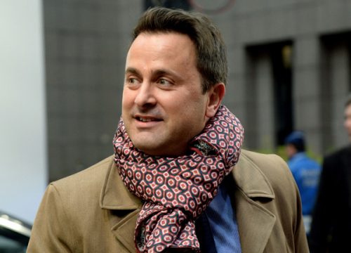 Der luxemburgische Premierminister Xavier Bettel