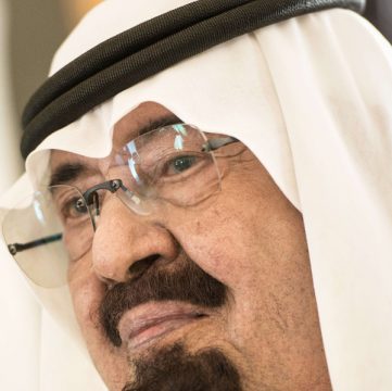 König Abdullah von Saudi-Arabien