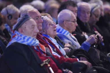 70 Jahre nach der Befreiung: Gedenkfeier im Vernichtungslager Auschwitz-Birkenau