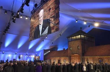70 Jahre nach der Befreiung: Gedenkfeier im Vernichtungslager Auschwitz-Birkenau