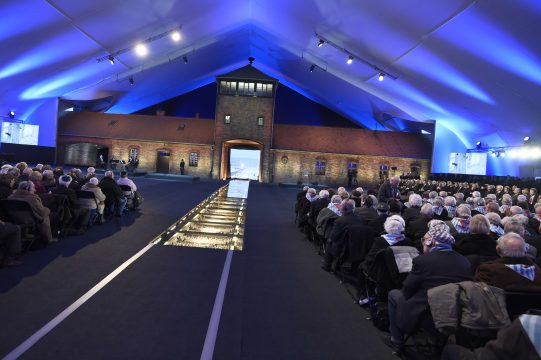 70 Jahre nach der Befreiung: Gedenkfeier im Vernichtungslager Auschwitz-Birkenau