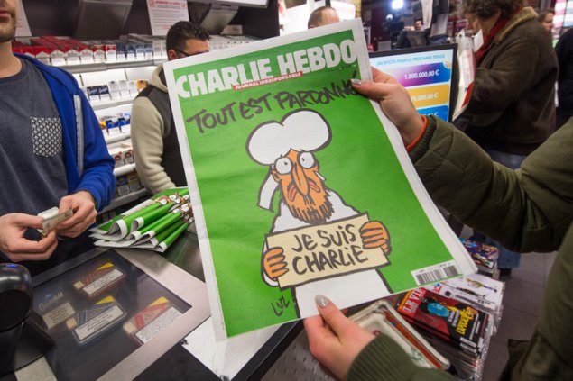Ansturm auf Zeitungsläden: Charlie Hebdo ab sofort erhältlich
