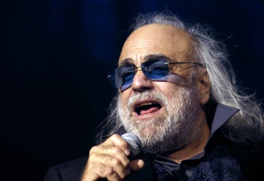 Demis Roussos am 15. Dezember 2006 in Paris