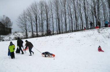 Schneespaß in Elsenborn-Herzebösch