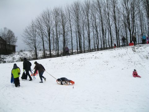 Schneespaß in Elsenborn-Herzebösch