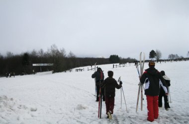 Schneespaß in Elsenborn-Herzebösch