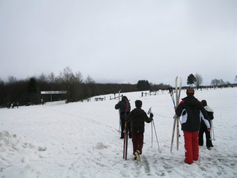 Schneespaß in Elsenborn-Herzebösch