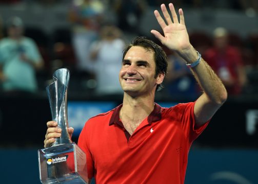 Roger Federer feiert in Brisbane den 1000. Einzelsieg seiner Tennis-Karriere