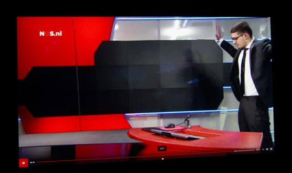 19-Jähriger dringt in Studio von NOS ein