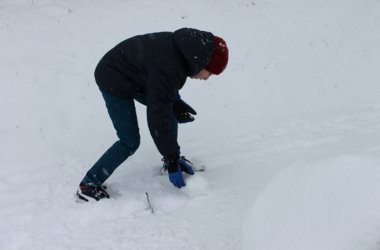 Wintereinbruch in Eupen