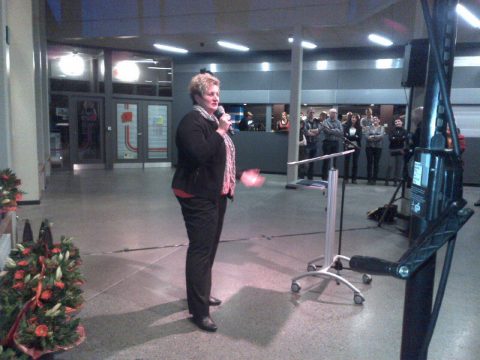 Neujahrsempfang Klinik St. Josef in St. Vith: Direktorin Ingrid Mertes