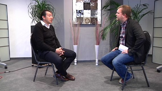 Fußballnationaltrainer Marc Wilmots und Christophe Ramjoie