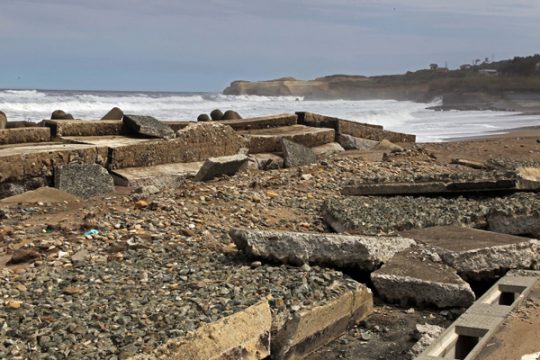 Japan: Umstrittene Betonwände sollen Tsunami abwehren
