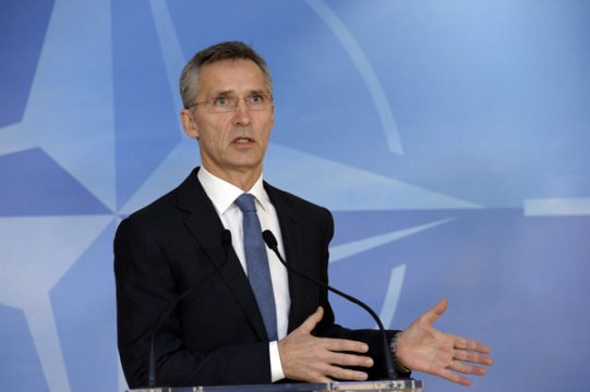 Nato-Generalsekretär Jens Stoltenberg in Brüssel