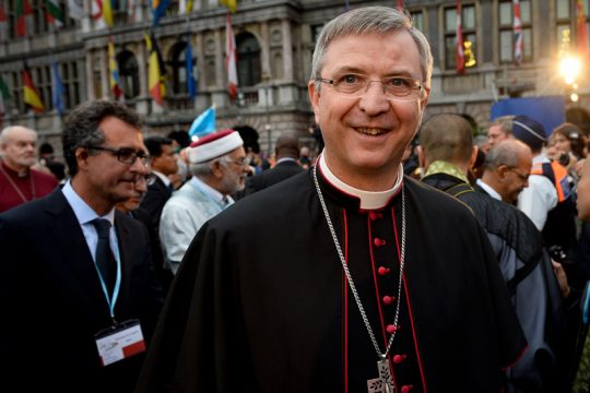 Bischof Johan Bonny am 9. September 2014 in Antwerpen