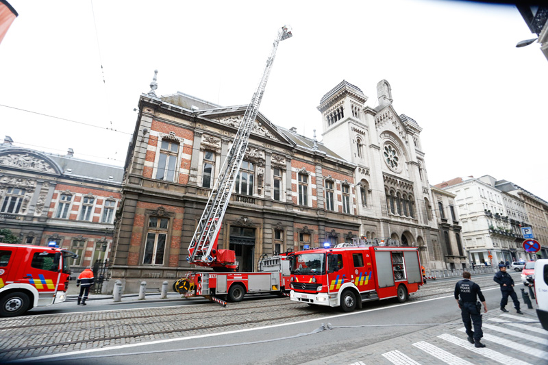 Brand im Brüsseler Konservatorium