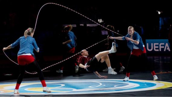 Kristof Laenen bei der EK Futsal in Antwerpen
