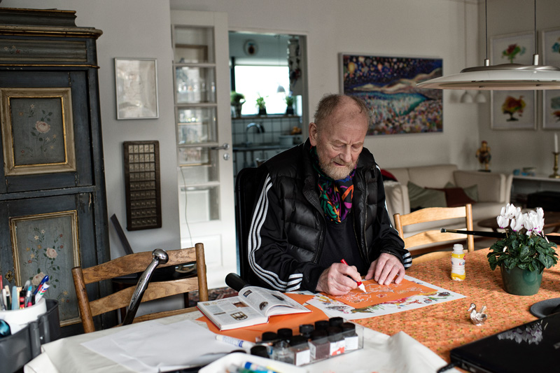 Karikaturist Kurt Westergaard (November 2013)