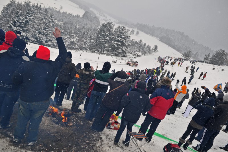 Sébastien Loeb im DS3 bei der Rallye Monte-Carlo 2013