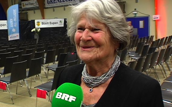 Maria Bellin-Moeris beim Neujahrskonzert der Stadt Eupen (11. Januar 2015)