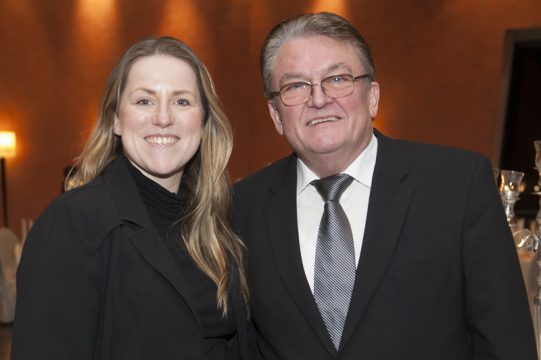 Ministerin Isabelle Weykmans und Dr. Gerd Bauer