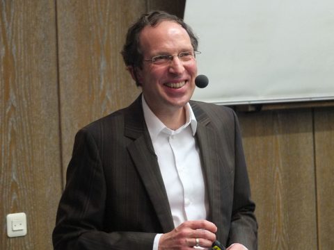 Klaus Asemann beim Neujahrsgespräch in Prüm