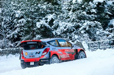 Thierry Neuville - Rallye Monte Carlo 2015, Samstag