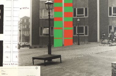 Peter Lacroix: Konzept Wandobjekt, 1972, Collage, 74 x 58 cm, Sammlung Ludwig, Ludwig Forum Aachen