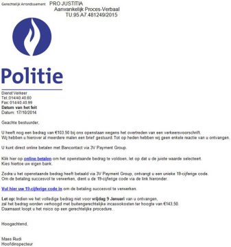 Die aktuelle Betrugs-E-Mail