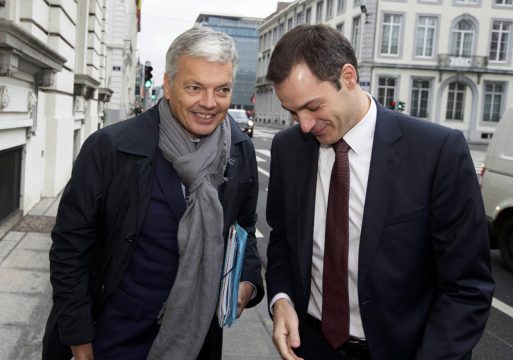 Didier Reynders und Alexander De Croo (Archivbild)
