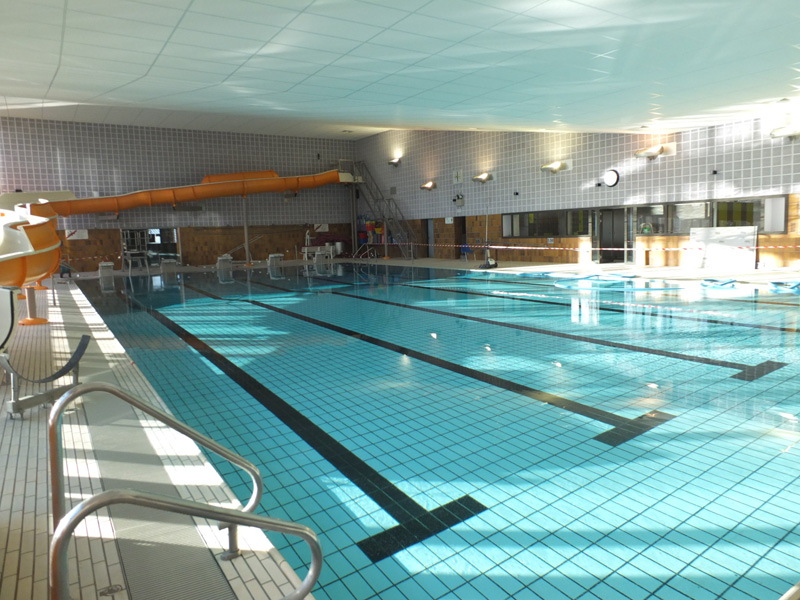 Das Schwimmbad im SFZ St. Vith (Bild: BRF)