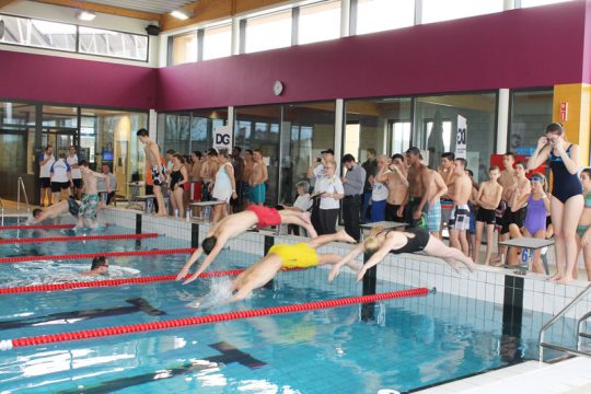 Schwimm-Marathon 2015 in Kelmis