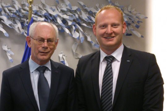 Treffen mit Herman Van Rompuy (September 2014)