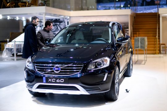 Volvo XC60 auf dem Brüsseler Automobilsalon