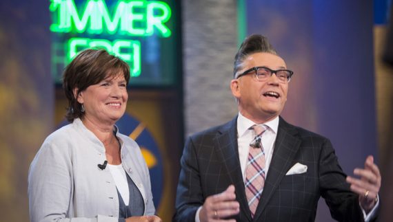 Zimmer frei: Moderatoren Christine Westermann und Götz Alsmann