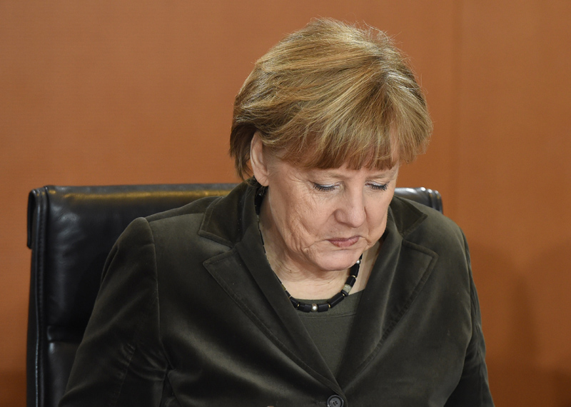 Die deutsche Kanzlerin Angela Merkel