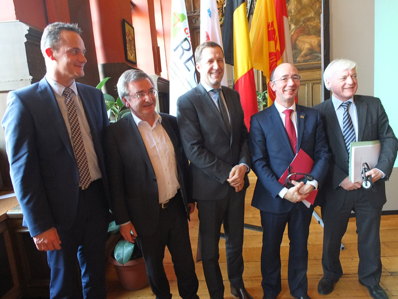 Archivbild (Februar 2015): Auftakt zum wallonischen Vorsitz in der Großregion in Mons
