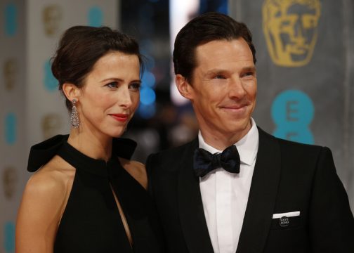 Benedict Cumberbatch und Sophie Hunter (8.2.)