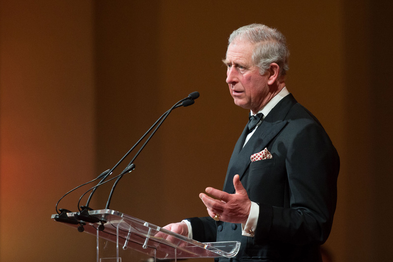 Prinz Charles beim British Asian Trust Dinner in London (3.2.)