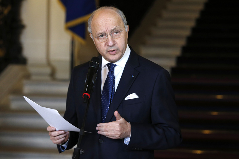 Frankreichs Außenminister Laurent Fabius