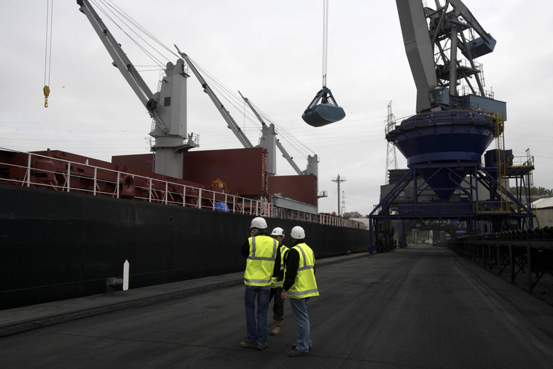 Im Hafen von Gent