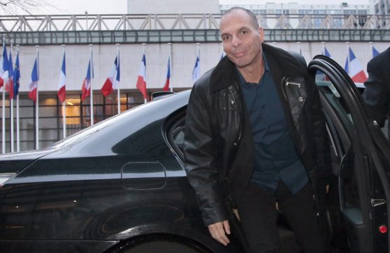 Der griechische Finanzminister Giannis Varoufakis in Paris