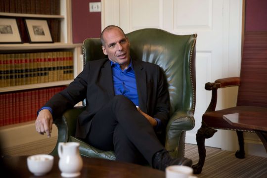 Griechenlands neuer Finanzminister Giannis Varoufakis in London