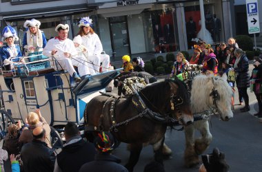 Rosenmontagszug in Eupen 2015
