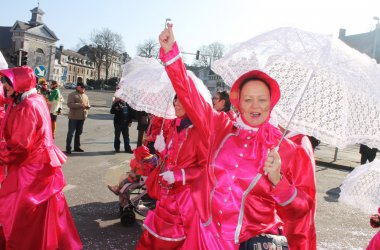 Rosenmontagszug in Eupen 2015