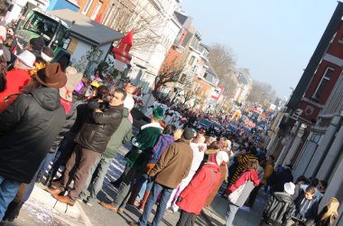 Rosenmontagszug in Eupen 2015