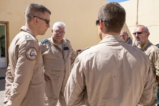 Belgische Soldaten in Jordanien (Oktober 2014)
