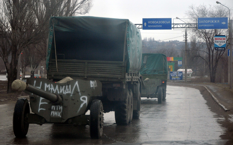 Donbass: Abzug schwerer Waffen fortgesetzt