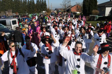 Karnevalszug in Raeren